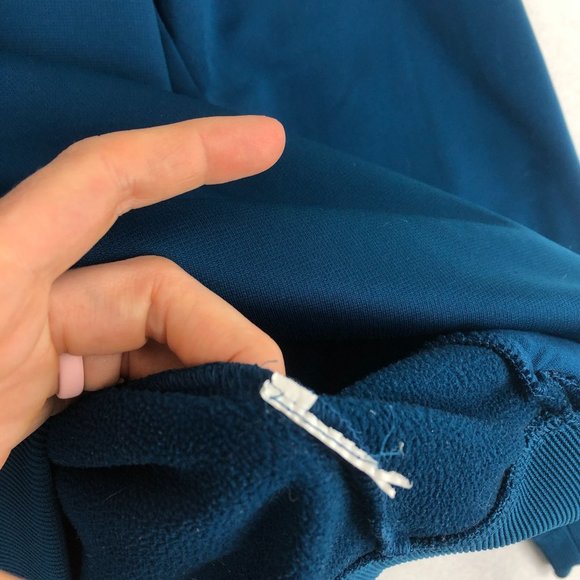 Under Armour Men's Size Medium Blue ColdGear Loose Fit Fleece Lined Hoodie - Picture 8 of 10